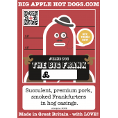 XL Re-Venue Booster Big Apple Hot Dogs Kit for Independent Music Venues & Supporting The Night-time Economy - With FREE BRANDED HOT DOG WRAPPERS, MENUS & A4 POSTERS! [Serves 52 - Saves 20%]</span>