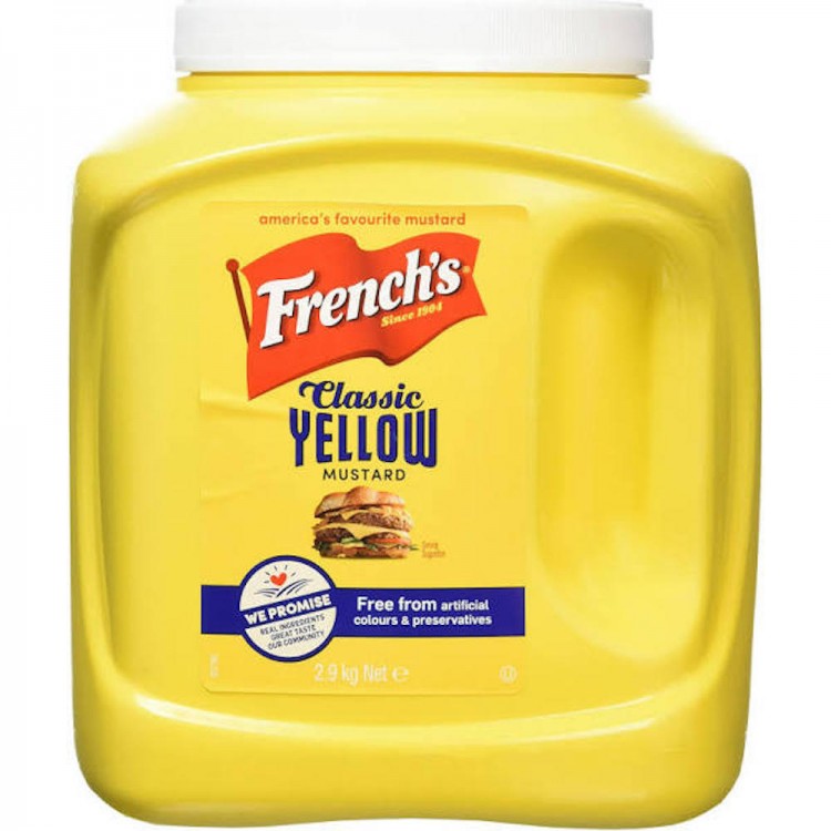 Case of <br /><span class='product-bracket'>(4 pcs) Catering Size French's Classic Yellow Mustard  <br /><span class='product-bracket'>(4 x 2.97kg)</span>