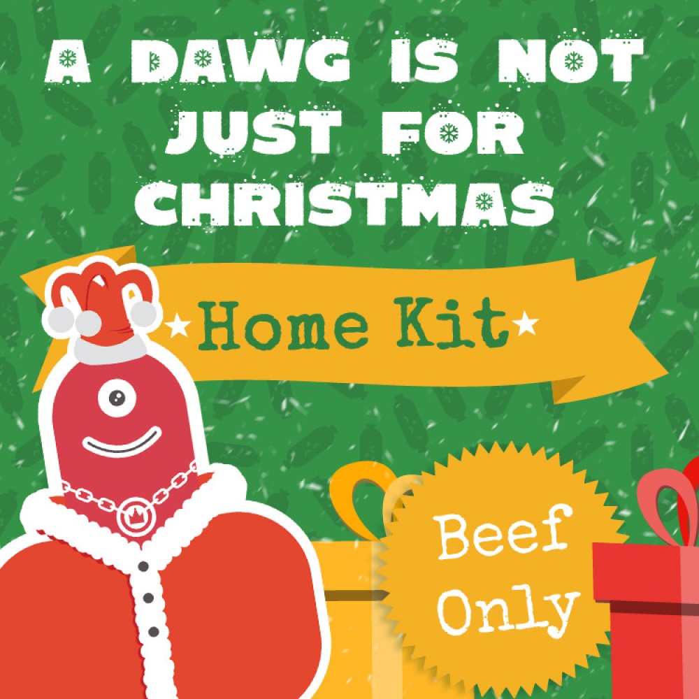 Christmas Hot Dog Home Kit