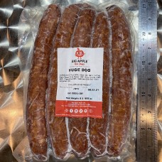 Whole Case of The Huge Dog  Long, Thick, Coarsely Ground, Smoked Pork Sausages <br /><span class='product-bracket'>(12 x 5 x 160g)</span>