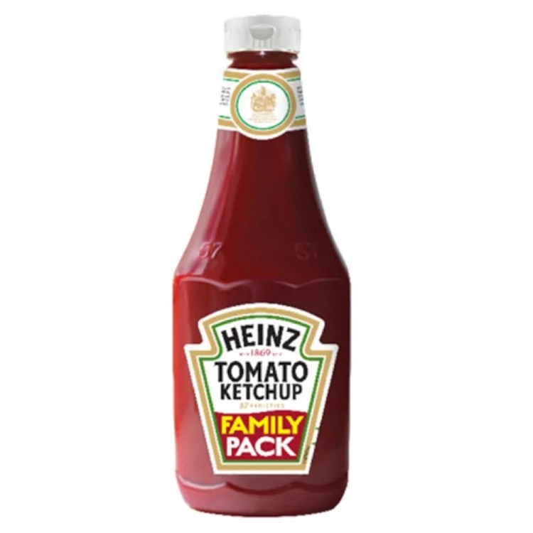 1 Case (of 6) Large Heinz Tomato Ketchup Squeezy Bottles  (6 x 1.35kg)