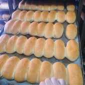 Multi-Buy Discount on Cases of 4 Dozen <br /><span class='product-bracket'>(48 pcs) Soft White Vegan 6.5" Hot Dog Buns fresh from Our Local Master Baker.</span>