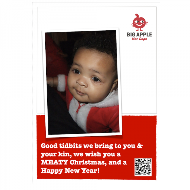 Santa Baby Xmas "The Lovers Home Kit" Gift Card: Sent by Royal Mail </span>