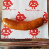 THE BIG DOG ROYALE DE LUXE:  Extra Large, All-natural, Wood-Smoked, Marjoram-flecked, Coarsely Ground Pork Sausages <br /><span class='product-bracket'>(160g avg.)</span>