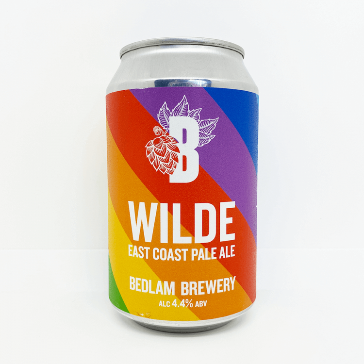 WILDE East Coast Pale Ale <br /><span class='product-bracket'>(4.4%) by Bedlam Brewery <br /><span class='product-bracket'>(330ml Can)</span>